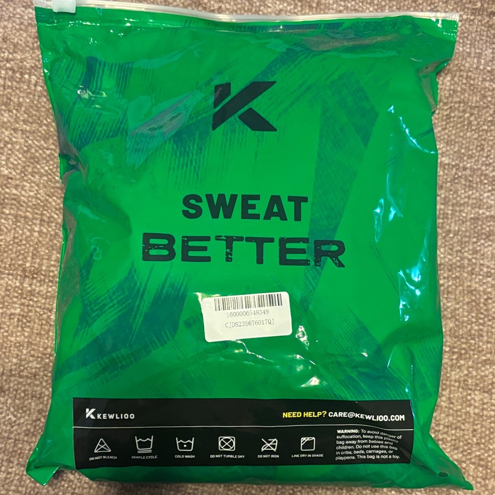 NWT- Kewlioo Sweat Better Sauna Suit